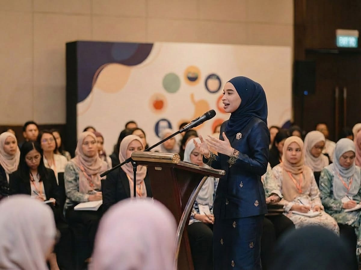 Nur Aisyah di persidangan